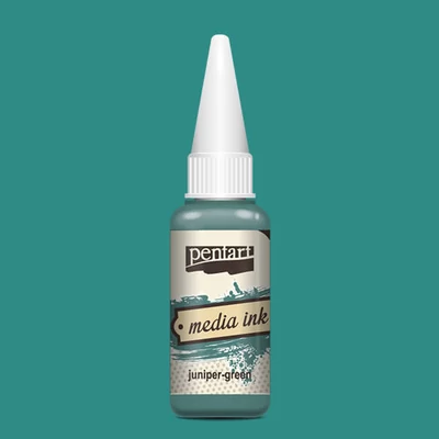 Tinta Pentart Media, tinta boja, 20 ml - smreka