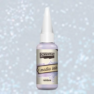 Pentart Media ink, tuš boja, 20 ml - duga