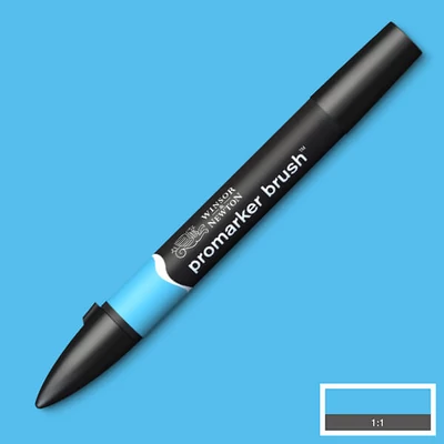 Promarker Brush dvostrani alkoholni kist filc - B137, sky blue