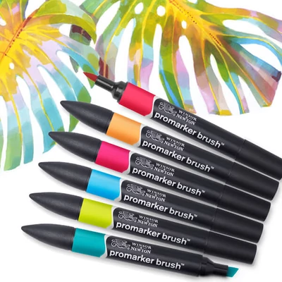 Promarker Brush dvostrani alkoholni kist filc - u raznim bojama