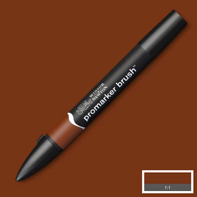 Promarker Brush dvostrani alkoholni kist filc - O225, henna