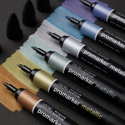 Promarker metalik dvostrani alkoholni flomaster - u raznim bojama