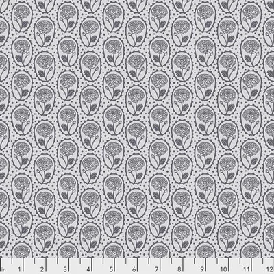 Patchwork tkanina - Free Spirit - Conservatory 007SILVER