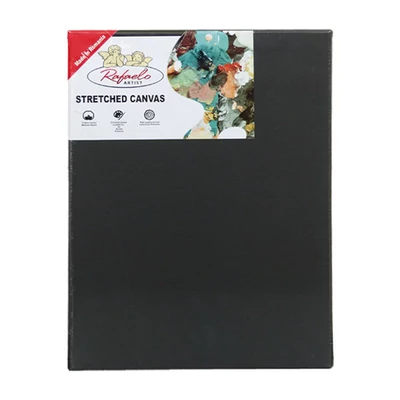 Rafaelo rastegnuto platno, 1,7x3,5 cm, 20x20 cm, crna