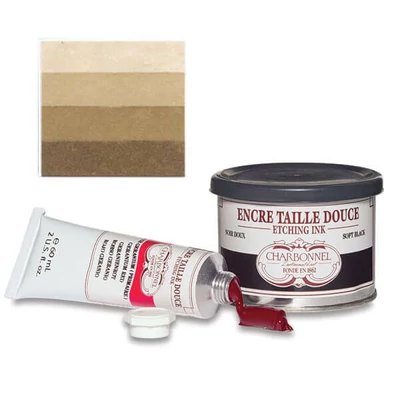 Charbonnel boja za jetkanje, 200 ml - raw umber