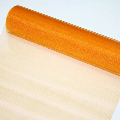 Središnji dio od organze, 23,5 cm, 10 metara - 022, narančasta