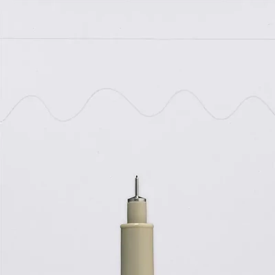 Olovka za tehničko crtanje Sakura Pigma Micron 005, 0,2 mm - svijetlo siva