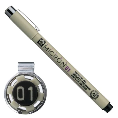 Olovka za tehničko crtanje Sakura Pigma Micron 01, 0,25 mm - crna