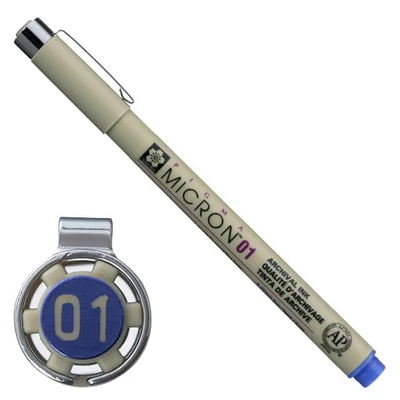 Olovka za tehničko crtanje Sakura Pigma Micron 01, 0,25 mm - plava