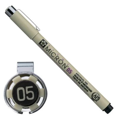 Olovka za tehničko crtanje Sakura Pigma Micron 05, 0,45 mm - crna