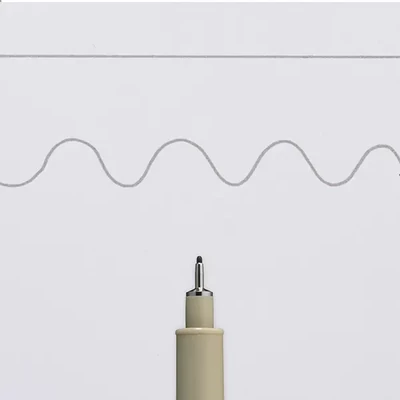 Olovka za tehničko crtanje Sakura Pigma Micron 05, 0,45 mm - siva