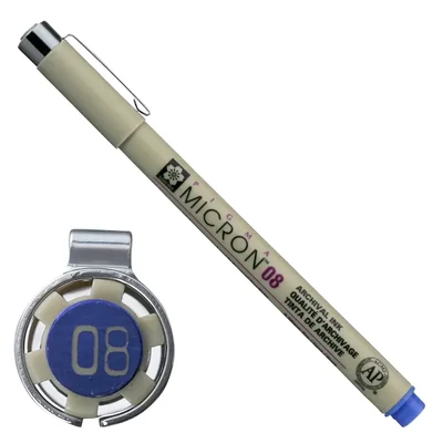 Olovka za tehničko crtanje Sakura Pigma Micron 08, 0,5 mm - plava