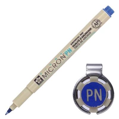 Sakura Pigma Micron PN olovka za crtanje (igličasti filc) - 36, blue