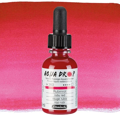 Schmincke Aqua Drop tekuća akvarelna boja, 30 ml - 360, rubin crvena