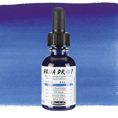 Schmincke Aqua Drop tekuća akvarelna boja, 30 ml - 430, tinta plava