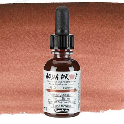 Schmincke Aqua Drop tekuća akvarel boja, 30 ml - 640, spaljena siena