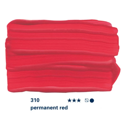 Schmincke College akrilna boja, 75 ml - 310, permanent red