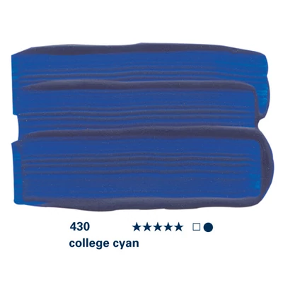 Schmincke College akrilna boja, 75 ml - 430, college cyan