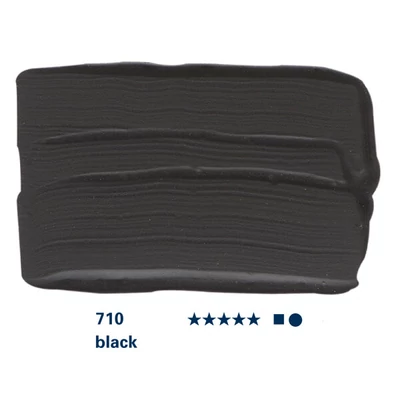 Schmincke College akrilna boja, 75 ml - 710, black