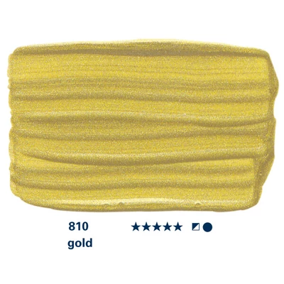 Schmincke College akrilna boja, 75 ml - 810, gold