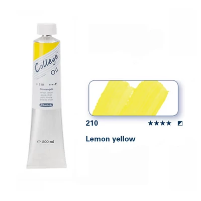 Schmincke College uljana boja, 200 ml - 210, lemon yellow