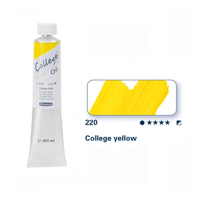 Schmincke College uljana boja, 200 ml - 220, college yellow