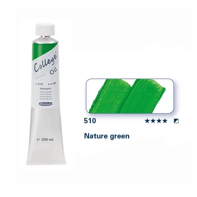 Schmincke College uljana boja, 200 ml - 510, nature green