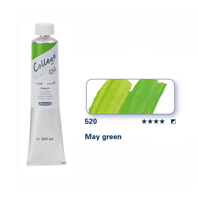 Schmincke College uljana boja, 200 ml - 520, may green