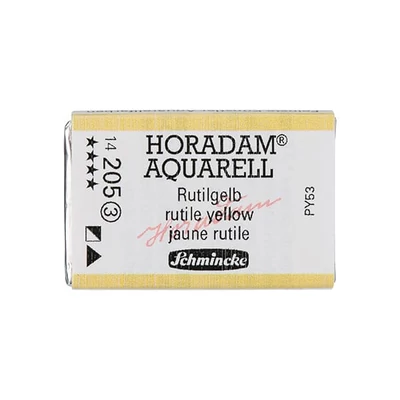Schmincke Horadam akvarel boja, 1/1 svilenkasta - 205, rutile yellow