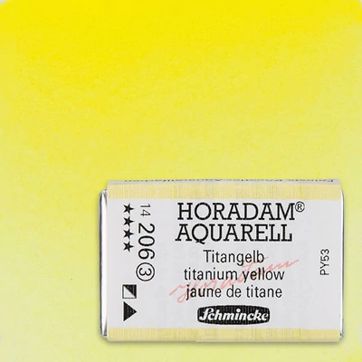 Schmincke Horadam akvarel boja, 1/1 svilenkasta - 06, titanium yellow