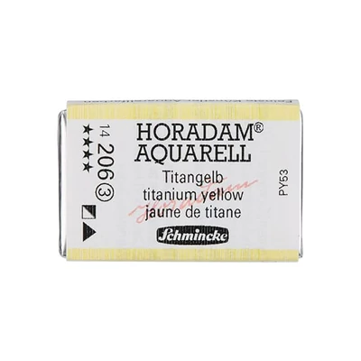 Schmincke Horadam akvarel boja, 1/1 svilenkasta - 06, titanium yellow