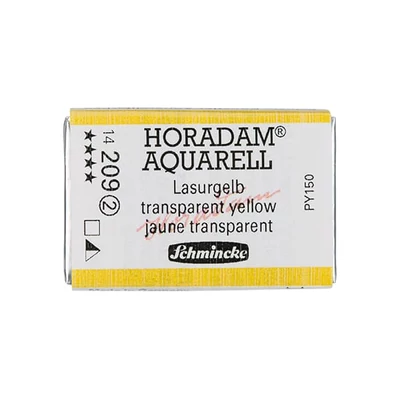 Schmincke Horadam akvarel boja, 1/1 svilenkasta - 09, transparent yellow
