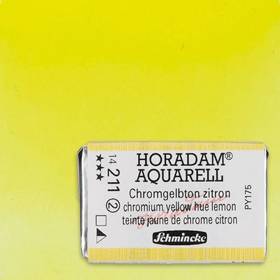 Schmincke Horadam akvarel boja, 1/1 svilenkasta - 11, chromium yellow hue lemon