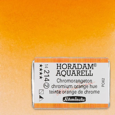 Schmincke Horadam akvarel boja, 1/1 svilenkasta - 14, chromium orange hue