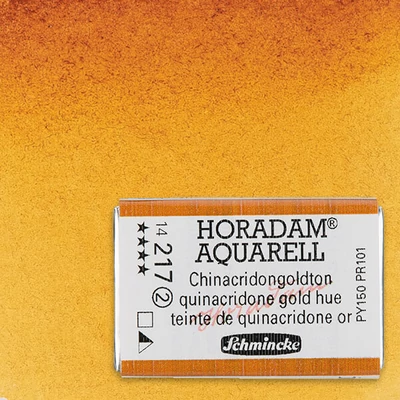 Schmincke Horadam akvarel boja, 1/1 svilenkasta - 17, quinacridone gold hue