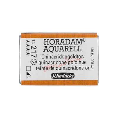 Schmincke Horadam akvarel boja, 1/1 svilenkasta - 17, quinacridone gold hue