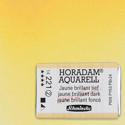 Schmincke Horadam akvarel boja, 1/1 svilenkasta - 21, jaune brilliant dark