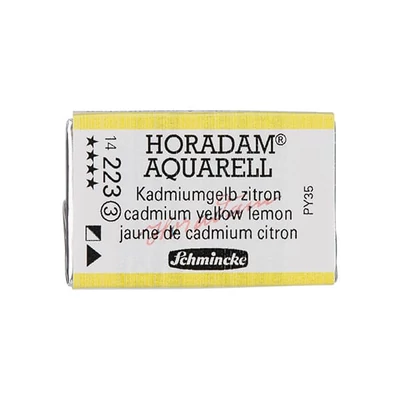 Schmincke Horadam akvarel boja, 1/1 svilenkasta - 23, cadmium yellow lemon