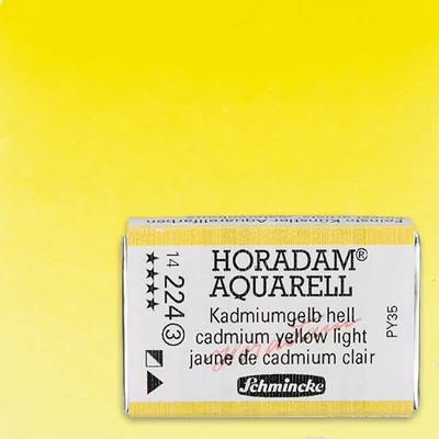 Schmincke Horadam akvarel boja, 1/1 svilenkasta - 24, cadmium yellow light