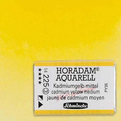 Schmincke Horadam akvarel boja, 1/1 svilenkasta - 25, cadmium yellow medium