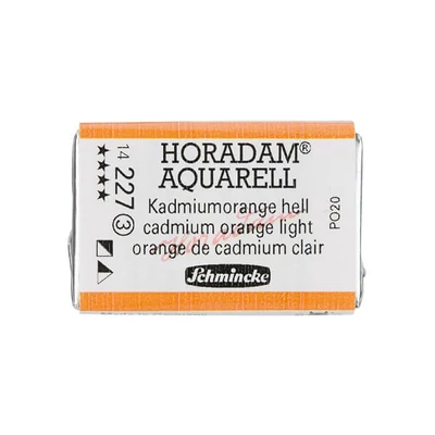Schmincke Horadam akvarel boja, 1/1 svilenkasta - 27, cadmium orange light