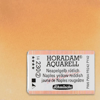 Schmincke Horadam akvarel boja, 1/1 svilenkasta - 30, naples yellow reddish