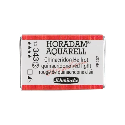 Schmincke Horadam akvarel boja, 1/1 svilenkasta - 43, quinacridone red light