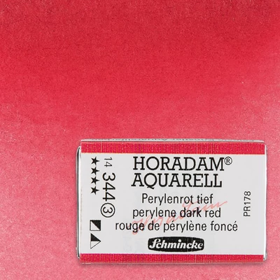 Schmincke Horadam akvarel boja, 1/1 svilenkasta - 44, perylene dark red