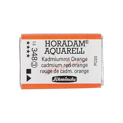 Schmincke Horadam akvarel boja, 1/1 svilenkasta - 48, cadmium red orange