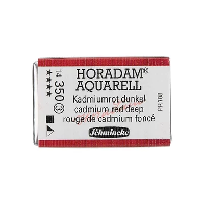 Schmincke Horadam akvarel boja, 1/1 svilenkasta - 50, cadmium red deep