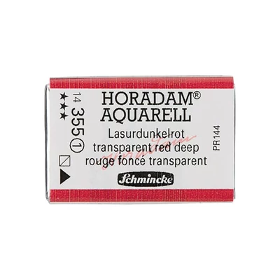 Schmincke Horadam akvarel boja, 1/1 svilenkasta - 55, transparent red deep
