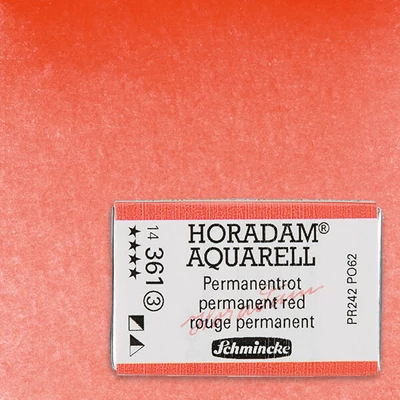 Schmincke Horadam akvarel boja, 1/1 svilenkasta - 61, permanent red