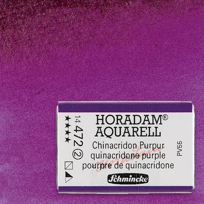 Schmincke Horadam akvarel boja, 1/1 svilenkasta - 72, quinacridone purple