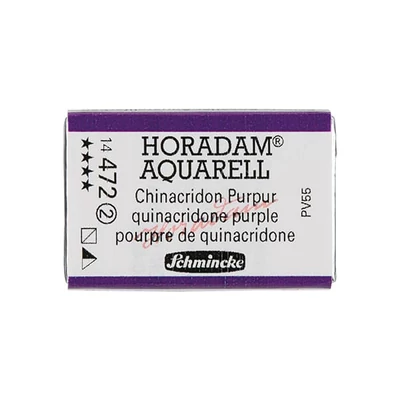Schmincke Horadam akvarel boja, 1/1 svilenkasta - 72, quinacridone purple